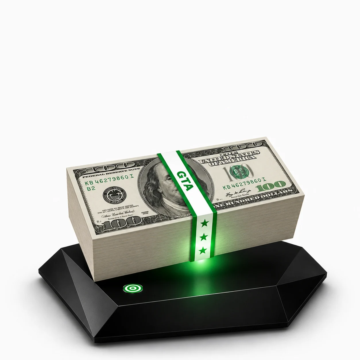 Money Stack Lamp